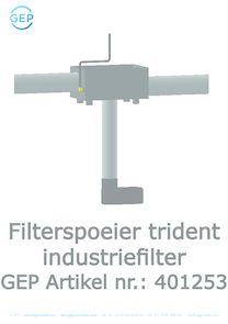 Filterspoeier trident industriefilter